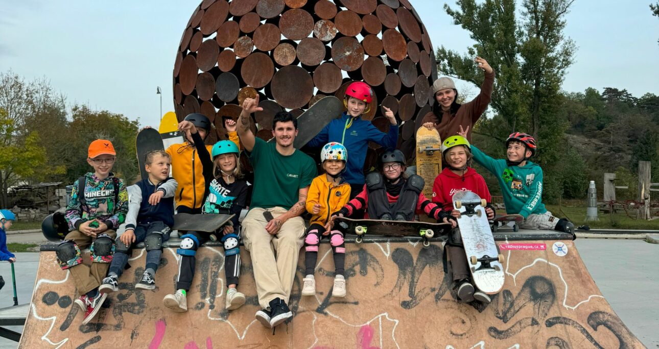 Skate výlet do skateparku v Řeporyjích! 🛹✨